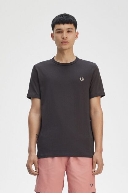 Camiseta Fred Perry Gris