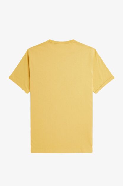 Camiseta Fred Perry Amarillo - Imagen 4