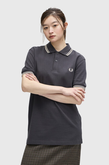 Polo Fred Perry M3600 Gris - Imagen 13