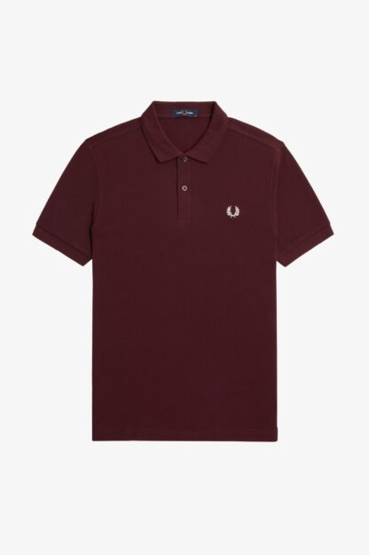 Polo Fred Perry Rojo Oscuro - Imagen 2