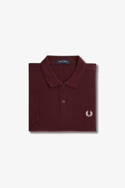 Polo Fred Perry Rojo Oscuro - Imagen 3